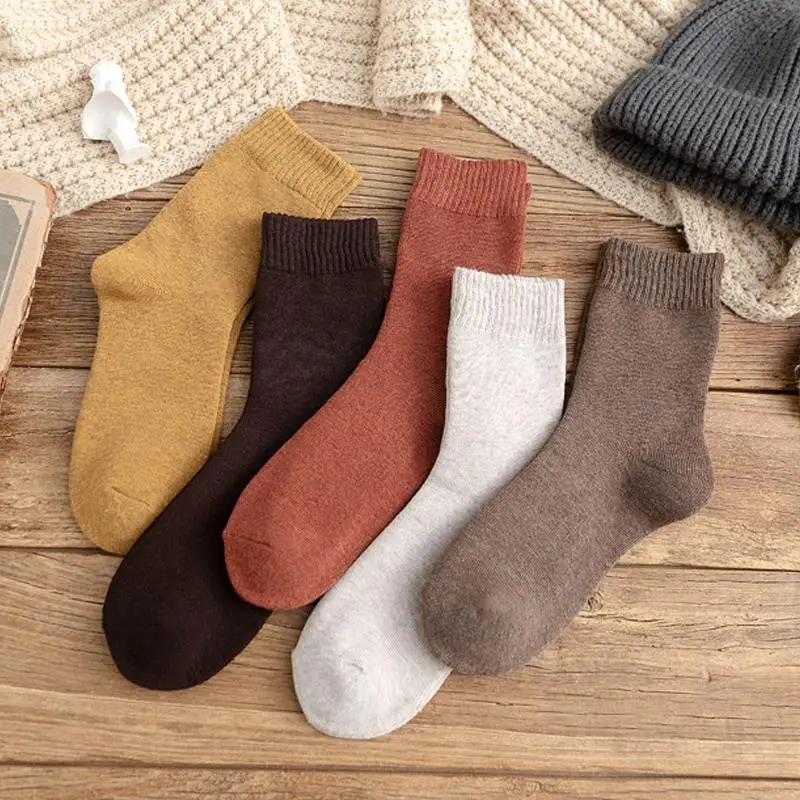 5Pairs/Lot Super Thicker Solid Socks Terry Socks Against Cold Winter Warm Men Socks Christmas gift for Male
5Pairs/Lot Super Thicker Solid Socks Terry Socks Against Cold Winter Warm Men Socks Christmas gift for Male