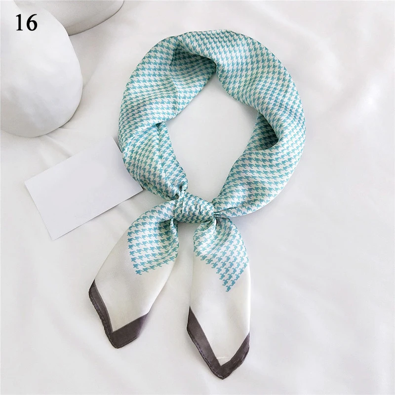 1Pc Square Silk Scarf Women Flower Print Small Neck Scarfs Office Ladies Foulard Hand Kerchief Female Bandana Shawls and Scarves
1Pc Square Silk Scarf Women Flower Print Small Neck Scarfs Office Ladies Foulard Hand Kerchief Female Bandana Shawls and Scarves