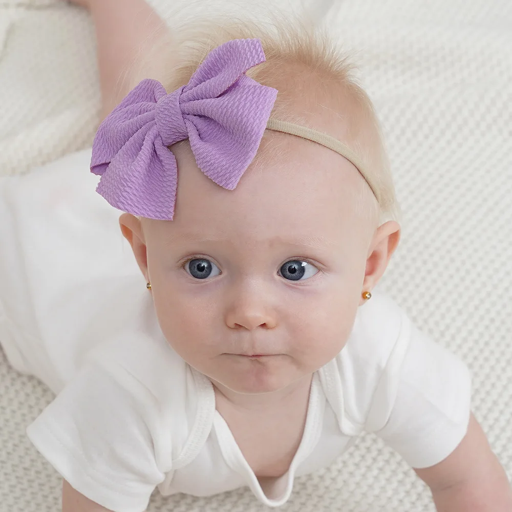 40PCS/Set 4.5'' Cute Bows Baby Headband For Girls Solid Nylon Infant Hair Band Elastic Newborn Headwear Party Photo Props
40PCS/Set 4.5'' Cute Bows Baby Headband For Girls Solid Nylon Infant Hair Band Elastic Newborn Headwear Party Photo Props