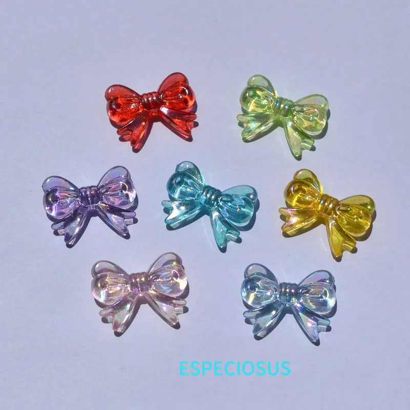 DIY Necklace Department Cartoon Bow Charms Mix Color Plated Bowknot Pendants Acrylic beads 30*24MM Jewelry Making Findings 10pcs
DIY Necklace Department Cartoon Bow Charms Mix Color Plated Bowknot Pendants Acrylic beads 30*24MM Jewelry Making Findings 10pcs