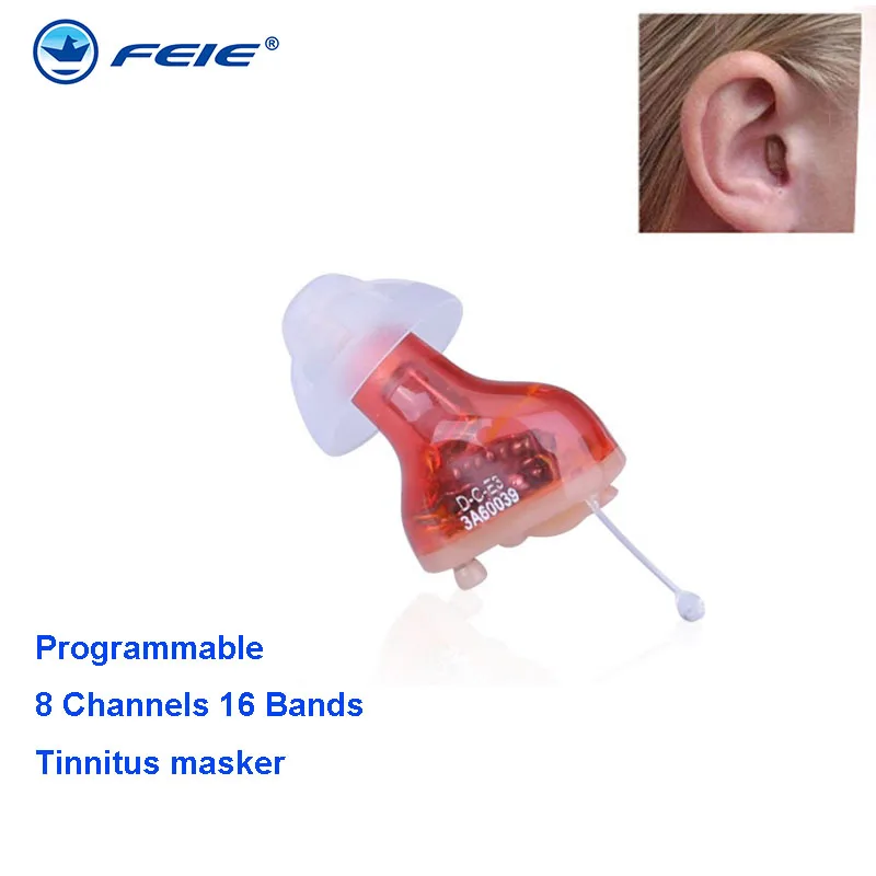 Cic Digital Small Hearing Aid Invisible 8 channel 16 Band Prevent Tinnitus Masker Professional Digital Hearing Amplifiers S-17A
Cic Digital Small Hearing Aid Invisible 8 channel 16 Band Prevent Tinnitus Masker Professional Digital Hearing Amplifiers S-17A