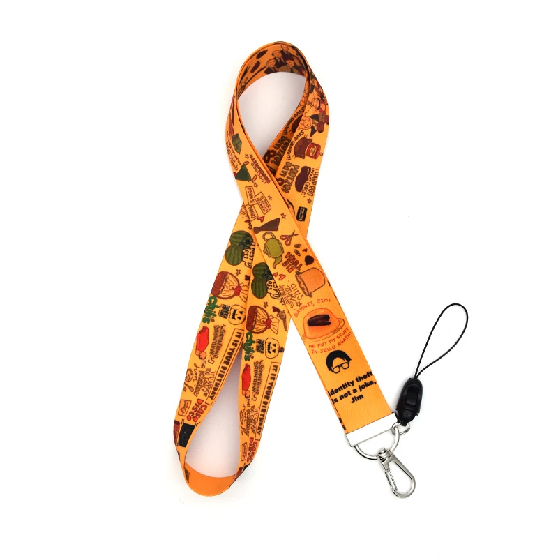 TV Show The Office Lanyard Watercolor Printing Lanyards Cartoon Funny Phone Case Lanyard for Keys Badge Holders Keychain A243
TV Show The Office Lanyard Watercolor Printing Lanyards Cartoon Funny Phone Case Lanyard for Keys Badge Holders Keychain A243