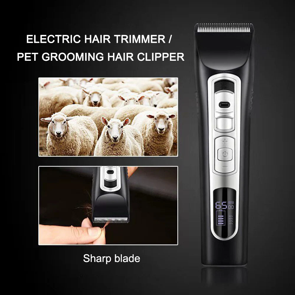 Electric Hair Trimmer Clipper Self-Cut Personal Haircutting Kit USB Rechargeable Slicked-Back Hair Cutter for Adult Children
Electric Hair Trimmer Clipper Self-Cut Personal Haircutting Kit USB Rechargeable Slicked-Back Hair Cutter for Adult Children