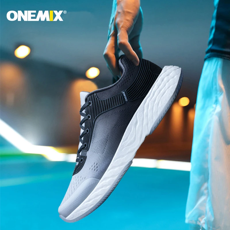 Onemix Men Running Shoes Mesh Breathable Tourism Non-slip Sports Shoes Light Outdoor Walking Comfortable Casual Women Sneakers
Onemix Men Running Shoes Mesh Breathable Tourism Non-slip Sports Shoes Light Outdoor Walking Comfortable Casual Women Sneakers