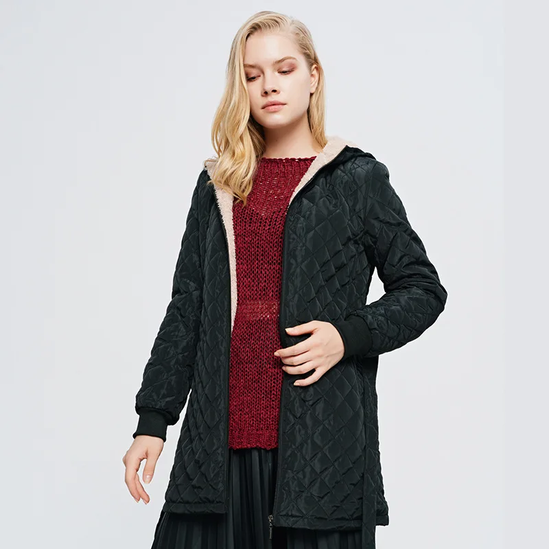 2019 Women Winter Warm Thin Jackets Long Parka Fashion Fleece Belt Autumn Slim Outwear Female Snow Black Hooded Basic Jacket
2019 Women Winter Warm Thin Jackets Long Parka Fashion Fleece Belt Autumn Slim Outwear Female Snow Black Hooded Basic Jacket