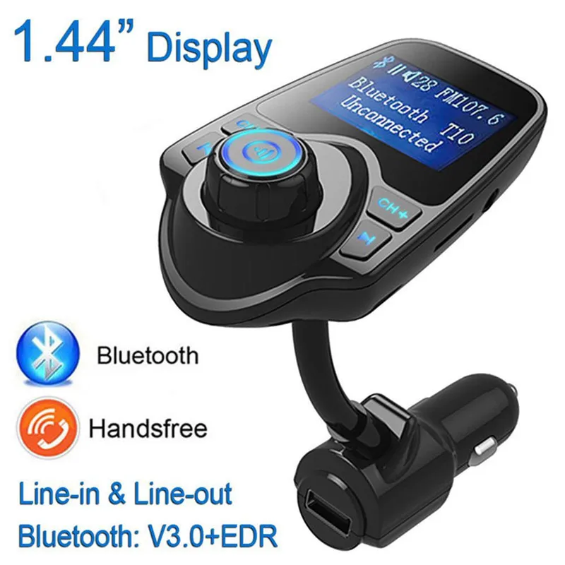 Фото Автомобильный комплект MP3 аудио плеер Bluetooth беспроводной FM модулятор fm