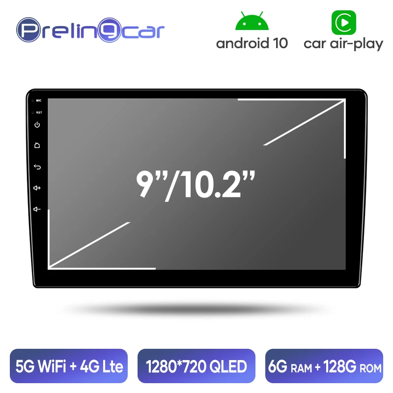 Автомагнитола Prelingcar на Android 10, стерео-система под управлением Android 10, с 9 или 10 "экраном, видеоплеером, GPS Навигатором, без Dvd, типоразмер 2 Din
Автомагнитола Prelingcar на Android 10, стерео-система под управлением Android 10, с 9 или 10 "экраном, видеоплеером, GPS Навигатором, без Dvd, типоразмер 2 Din