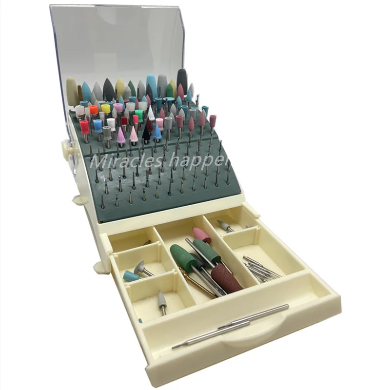 

Стоматологический ящик с выдвижным ящиком, 142 отверстий, держатель для буров odontology, автоклав, стерилизатор, чехол, дезинфекционный ящик, дер...