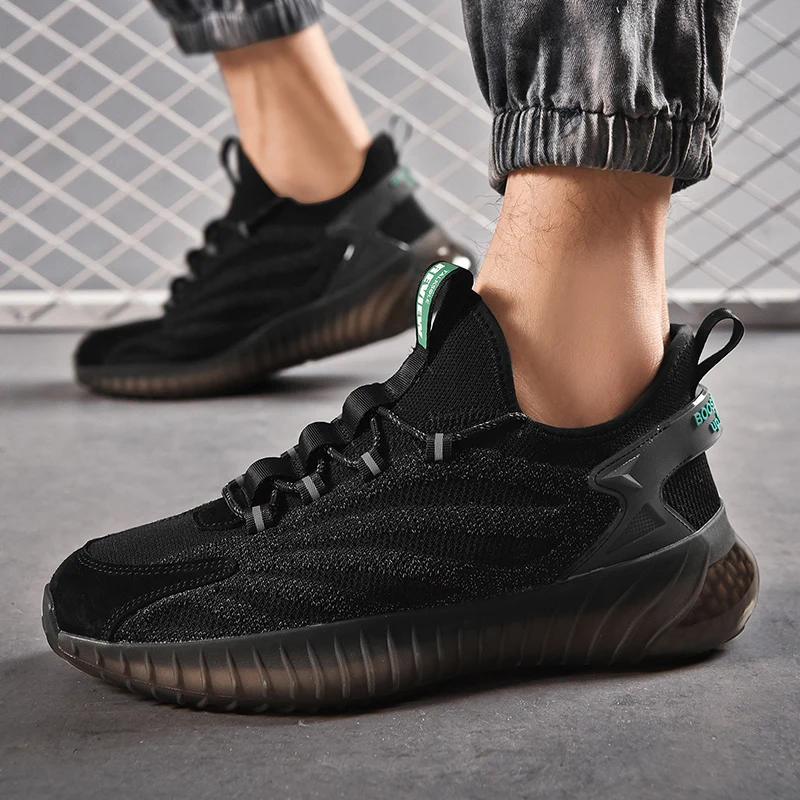 New Men's Sneakers Breathable Fly Weave Luminous Shoes Outdoor Reflective Jogging Walking Shoes Casual Man Running Sports Shoes
New Men's Sneakers Breathable Fly Weave Luminous Shoes Outdoor Reflective Jogging Walking Shoes Casual Man Running Sports Shoes