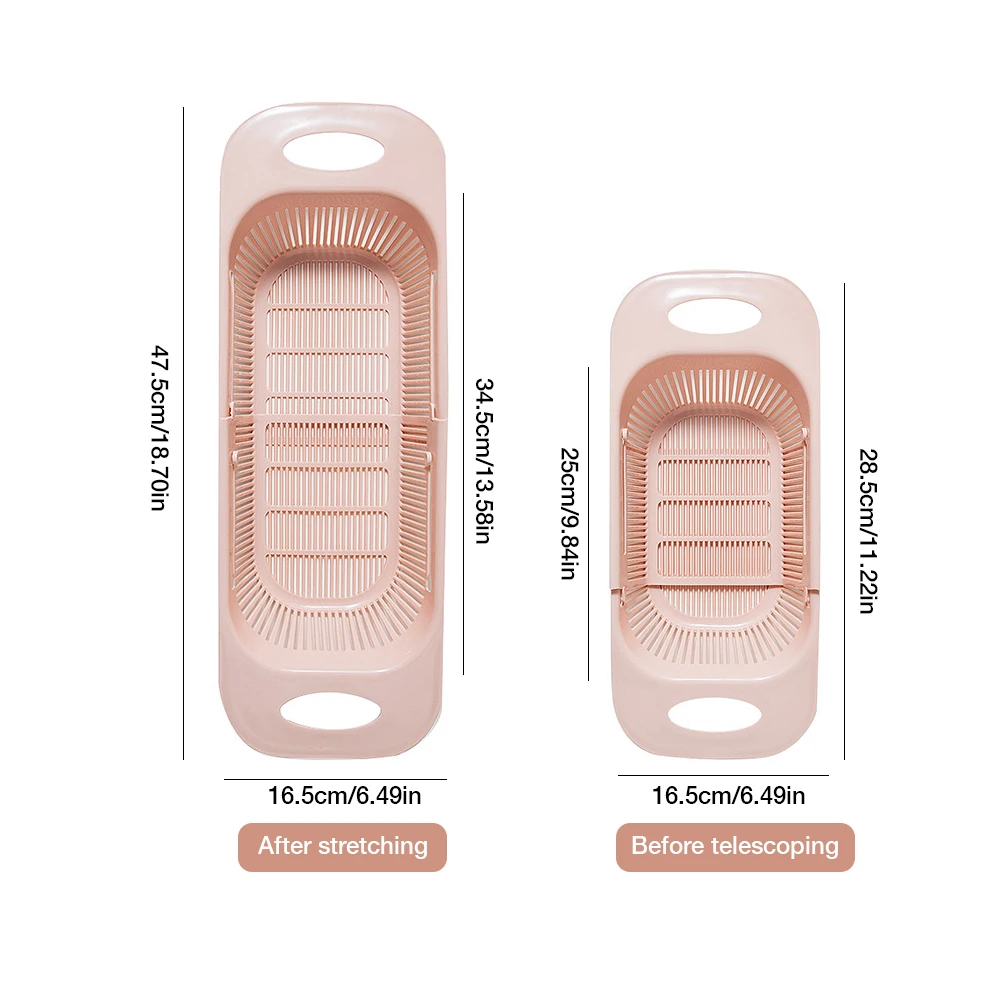 Adjustable Multifunctional Kitchen Sink Drain Basket Drain Rack Fruit And Vegetable Food Storage Basket To Dry Kitchen Storage
Adjustable Multifunctional Kitchen Sink Drain Basket Drain Rack Fruit And Vegetable Food Storage Basket To Dry Kitchen Storage