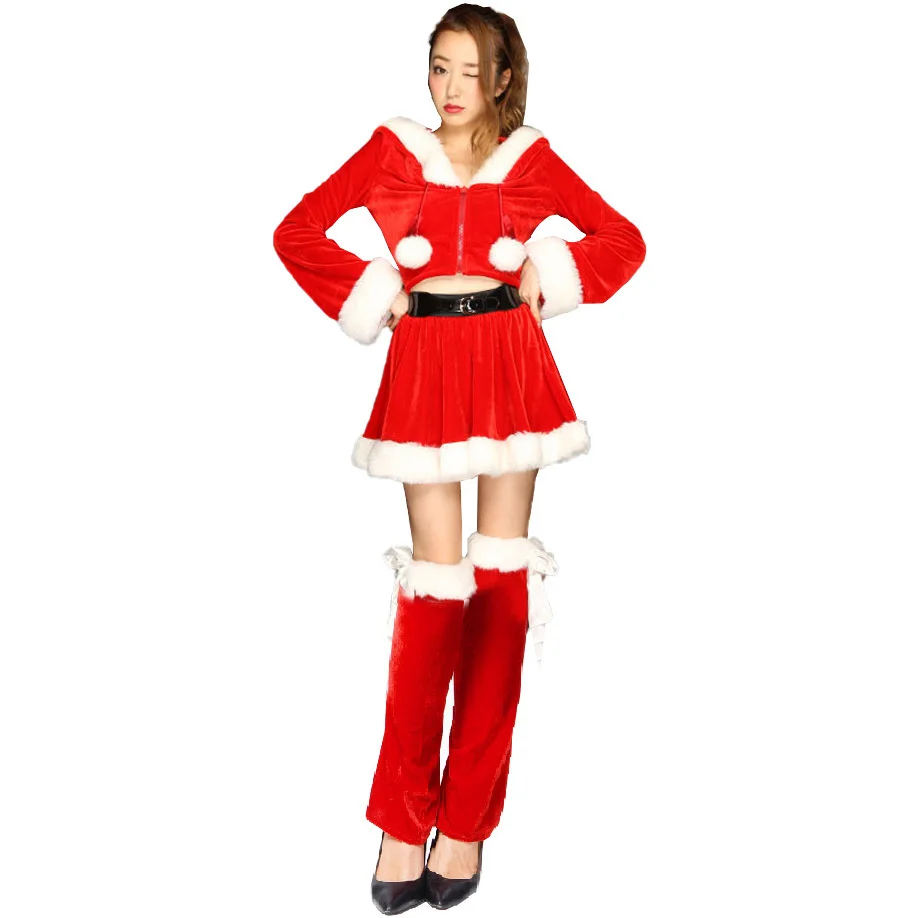Sexy Clothes with Foot Covers Christmas Clothes Christmas Uniforms Christmas Clothes Women's Christmas Clothes Set
Sexy Clothes with Foot Covers Christmas Clothes Christmas Uniforms Christmas Clothes Women's Christmas Clothes Set
