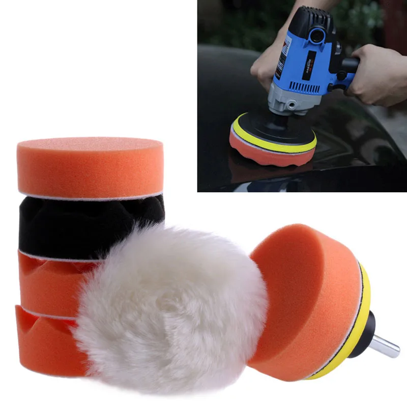 New 7Pcs 3'' Buffing Pad Auto Car Polishing Wheel Kit Buffer + M14 Drill Adapter W0YD
New 7Pcs 3'' Buffing Pad Auto Car Polishing Wheel Kit Buffer + M14 Drill Adapter W0YD