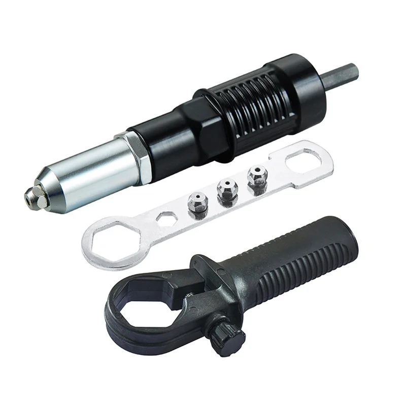 Electric Rivet Gun 2.4mm-4.8mm rivet nut gun drill adapter Cordless riveting tool Insert Nut Pull Rivet Tool
Electric Rivet Gun 2.4mm-4.8mm rivet nut gun drill adapter Cordless riveting tool Insert Nut Pull Rivet Tool