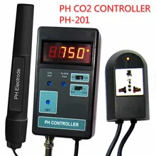 Digital LCD Display PH CO2 Controller Meter Aquarium Fish Tank 0.00~14.00PH Range + Switched Socket 110V / 220V