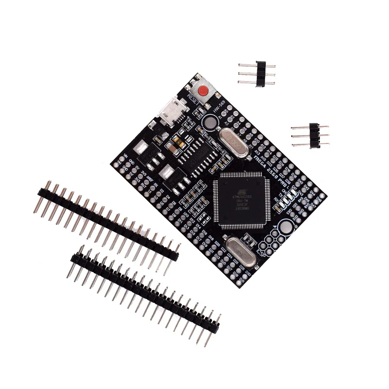 MEGA 2560 PRO Embed CH340G/ATMEGA2560-16AU Chip With Male Pinheaders Compatible For Arduino Mega2560
MEGA 2560 PRO Embed CH340G/ATMEGA2560-16AU Chip With Male Pinheaders Compatible For Arduino Mega2560