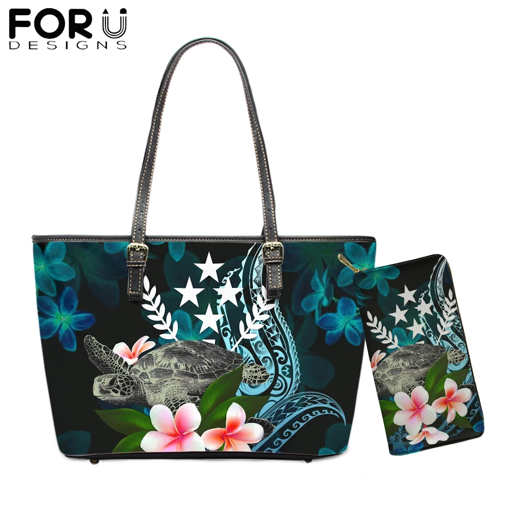 FORUDESIGNS New Hawaii Kosrae Polynesian Turtles Print Women Handbags 2pcs Set Brand Ladies Luxury Shoulder Bags Messenger Bolsa
FORUDESIGNS New Hawaii Kosrae Polynesian Turtles Print Women Handbags 2pcs Set Brand Ladies Luxury Shoulder Bags Messenger Bolsa