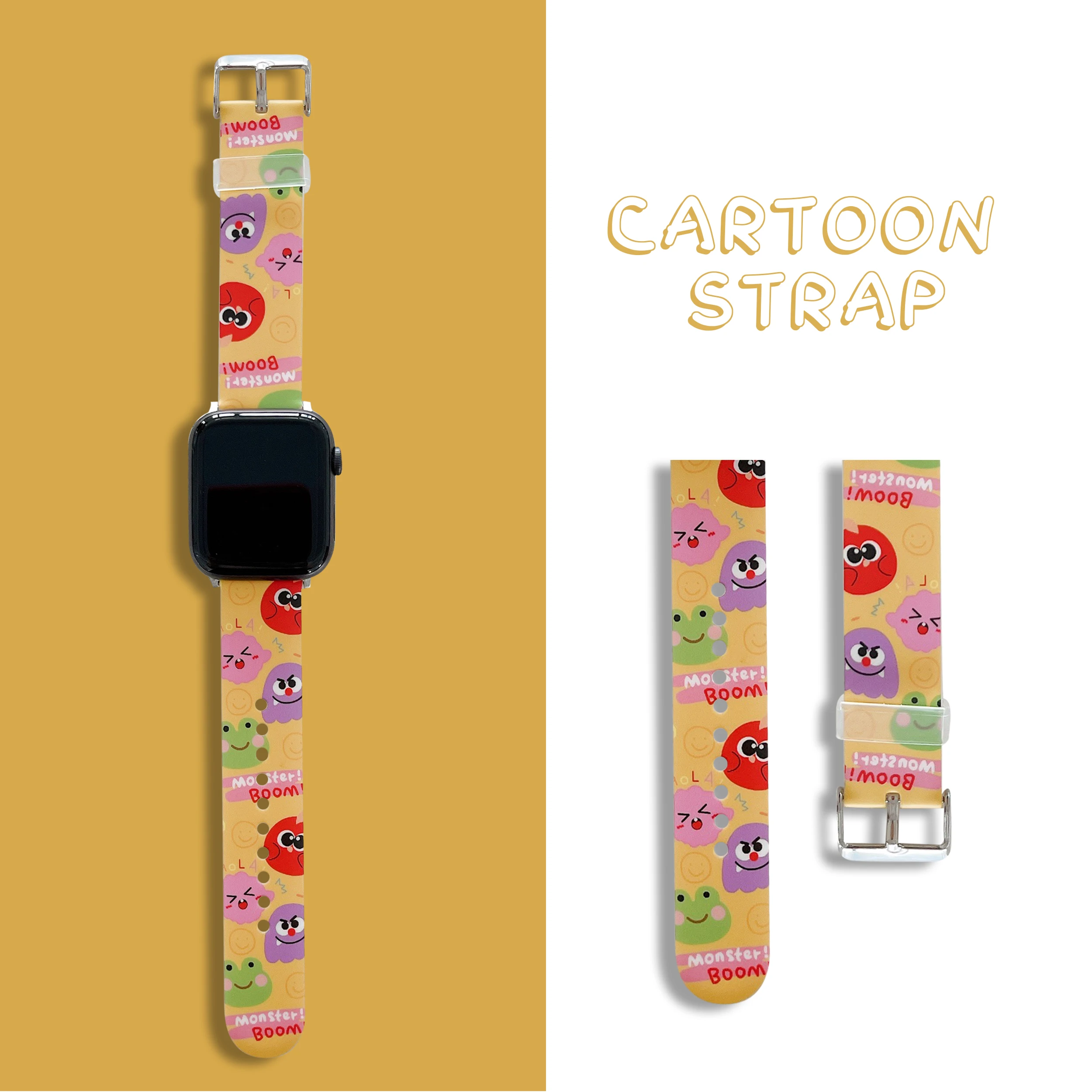 Ремешок сменный YUKIRIN для apple watch band, мультяшный IMD браслет для iWatch Series 7 SE 6 5 4 3 2 38 40 41 42 44 45 мм
Ремешок сменный YUKIRIN для apple watch band, мультяшный IMD браслет для iWatch Series 7 SE 6 5 4 3 2 38 40 41 42 44 45 мм