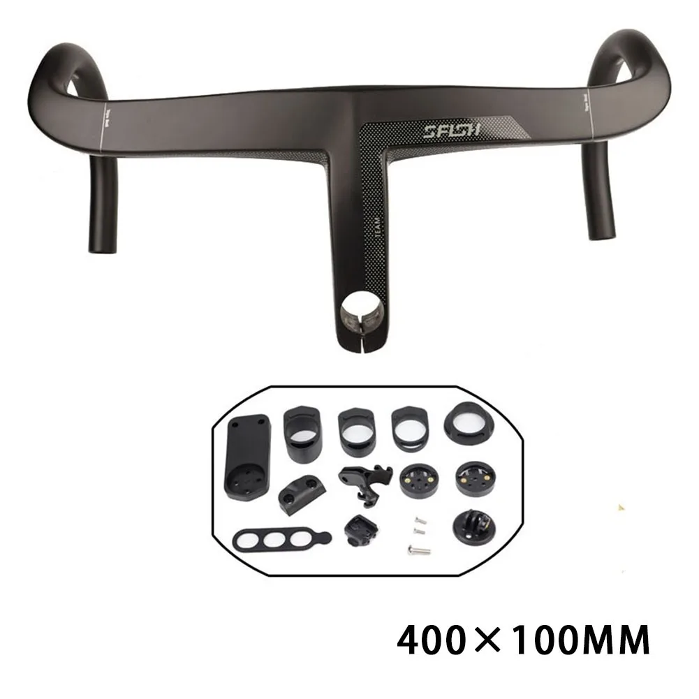 Bike Intergrated Handlebar Full Carbon Fiber 400 420 440mm Bicycle Handle Bar For 28.6mm Fork Steer With Computer Mount Cycling
Bike Intergrated Handlebar Full Carbon Fiber 400 420 440mm Bicycle Handle Bar For 28.6mm Fork Steer With Computer Mount Cycling