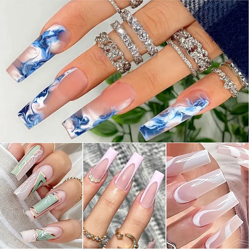 Full Covering Water Pipe Sticker French Manicure Sheet Nail The Coffin Nail Tips Professional Nail Supplies Artifical Nails
Full Covering Water Pipe Sticker French Manicure Sheet Nail The Coffin Nail Tips Professional Nail Supplies Artifical Nails