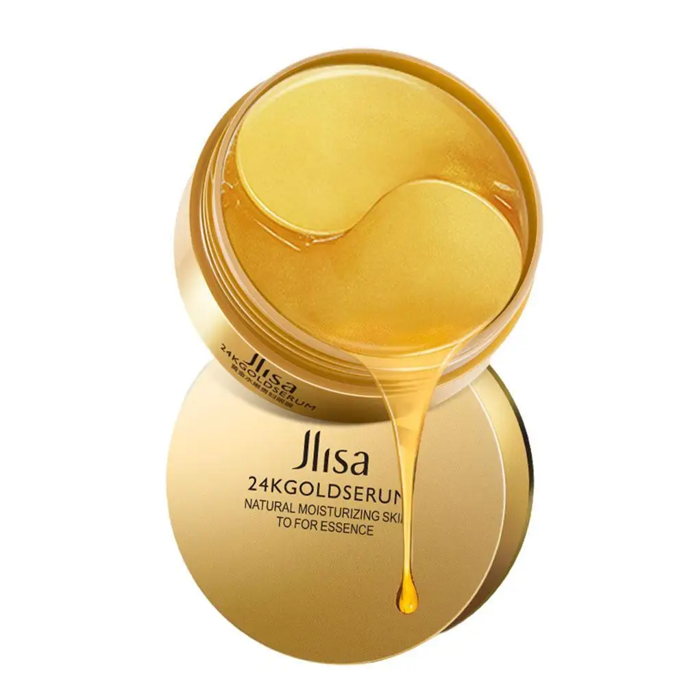 60pcs Golden Crystal Collagen Moisturizing Eye Mask Hyaluronic Acid Repair Eye Patches Remove Dark Circles Mask Eye Skin Care
60pcs Golden Crystal Collagen Moisturizing Eye Mask Hyaluronic Acid Repair Eye Patches Remove Dark Circles Mask Eye Skin Care