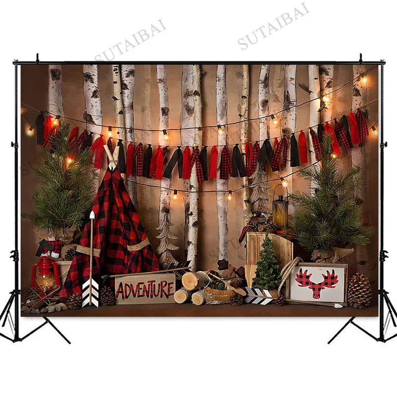 Photography Background Adventure Theme Flash Tent Animal Lumberjack Child Portrait Photophone Backdrop Decor Photo Shoot Studio
Photography Background Adventure Theme Flash Tent Animal Lumberjack Child Portrait Photophone Backdrop Decor Photo Shoot Studio
