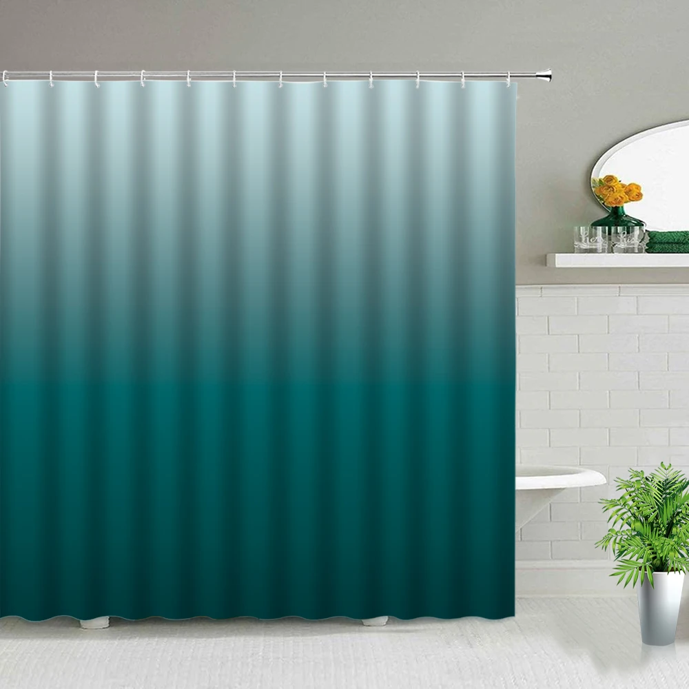 Single Gradient Bath Curtain Modern Geometric Shower Curtain Waterproof Fabric Bathroom Screen Bathtub Decor With Hooks Washable
Single Gradient Bath Curtain Modern Geometric Shower Curtain Waterproof Fabric Bathroom Screen Bathtub Decor With Hooks Washable