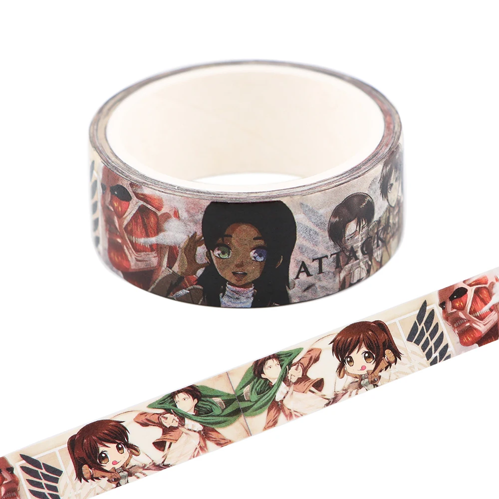 CB888 Anime Creative Washi Tape Cute Decor Masking Tape Stickers DIY Journal School Supplies Label Stationery
CB888 Anime Creative Washi Tape Cute Decor Masking Tape Stickers DIY Journal School Supplies Label Stationery