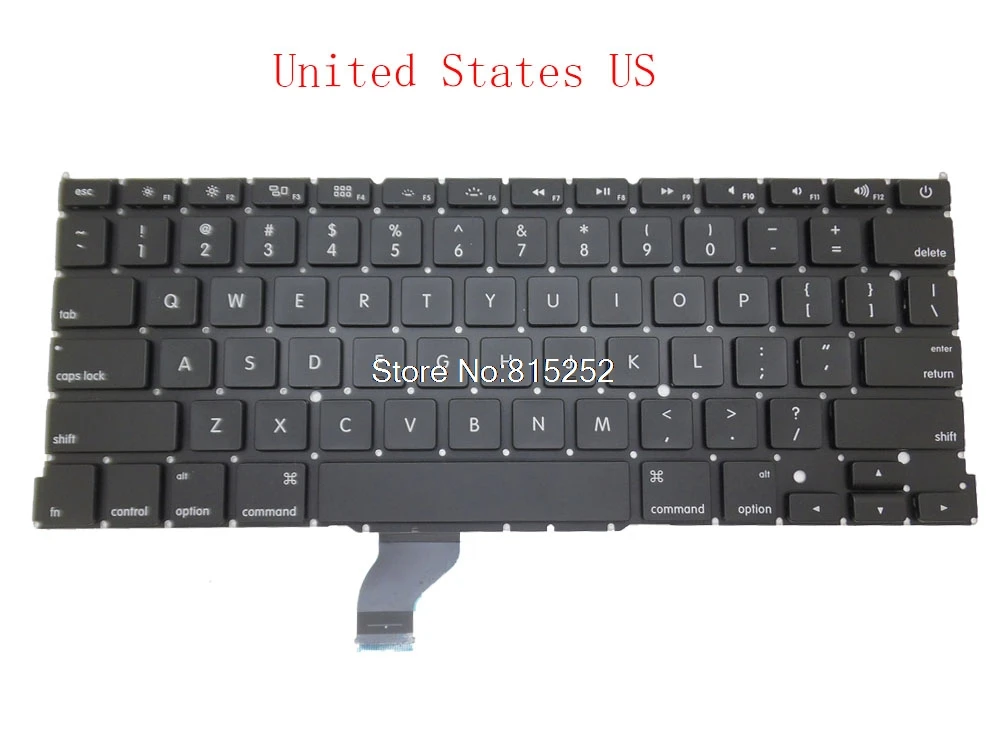 Laptop US Keyboard For Apple MacBook Pro A1502 ME864LL/A ME866LL/A ME867LL/A MGX72LL/A MGX92LL/A MGXD2LL/A MF839LL/A MF841 MF843
Laptop US Keyboard For Apple MacBook Pro A1502 ME864LL/A ME866LL/A ME867LL/A MGX72LL/A MGX92LL/A MGXD2LL/A MF839LL/A MF841 MF843