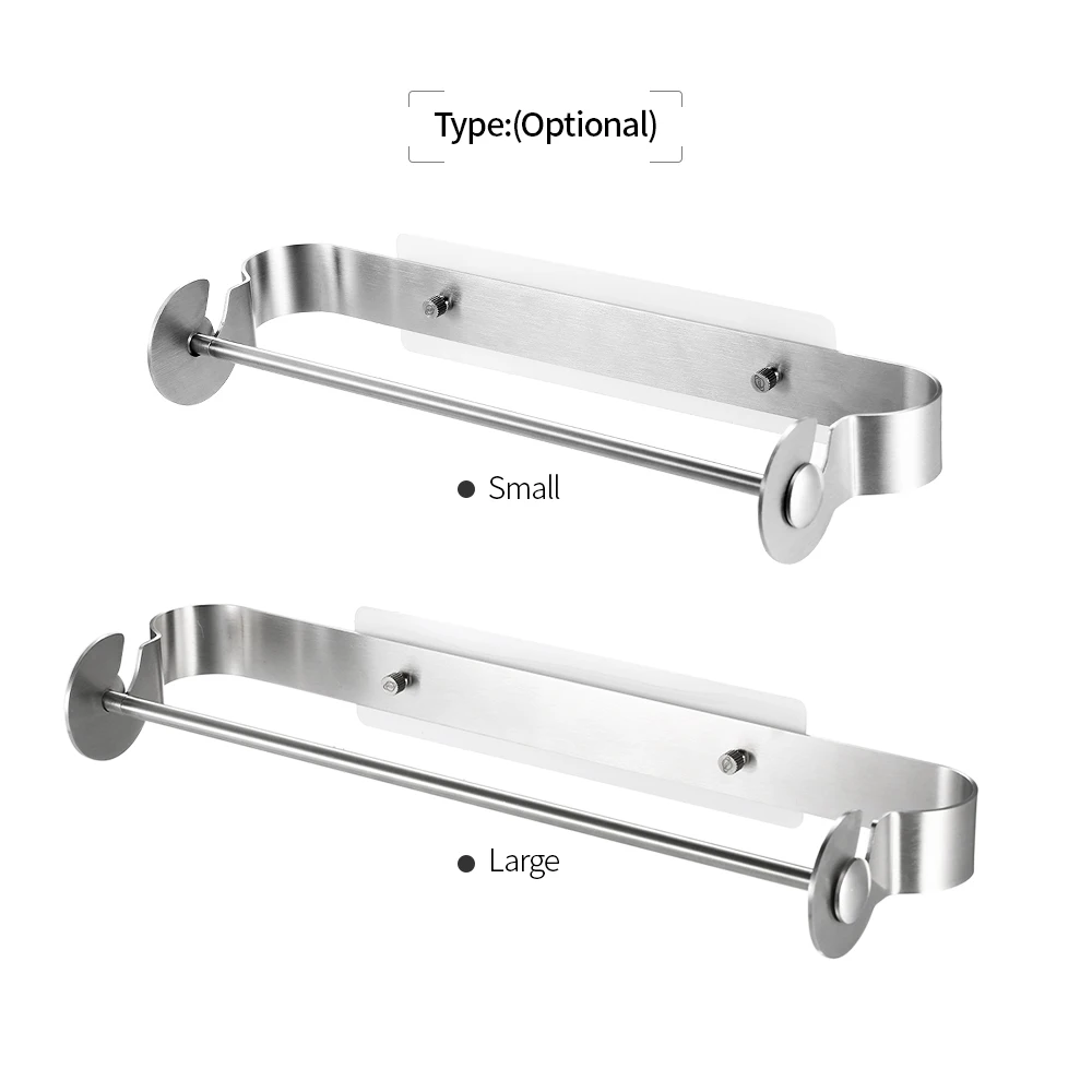 New Wall Mount Hanging Paper Towel Holder for Kitchen Tissue Roll Self adhesive Paper Towel Rack Dispenser Bathroom Accessories
New Wall Mount Hanging Paper Towel Holder for Kitchen Tissue Roll Self adhesive Paper Towel Rack Dispenser Bathroom Accessories
