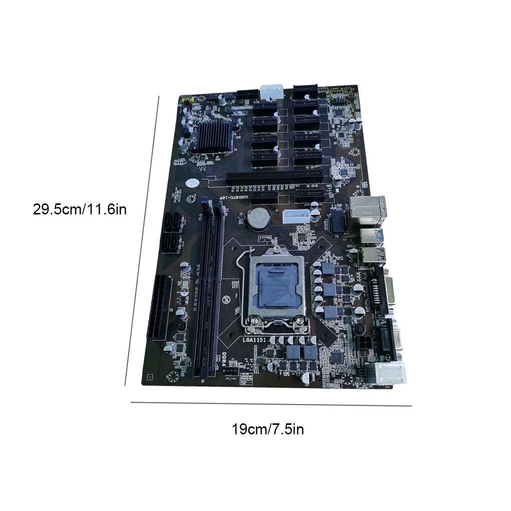 BTC 12 card 12GPU 12PCI-E mining board B250 MINING EXPERT B250-BTC B250 B250-12P PRO 12PCI LGA1151 DDR4 12 graphics motherboard
BTC 12 card 12GPU 12PCI-E mining board B250 MINING EXPERT B250-BTC B250 B250-12P PRO 12PCI LGA1151 DDR4 12 graphics motherboard