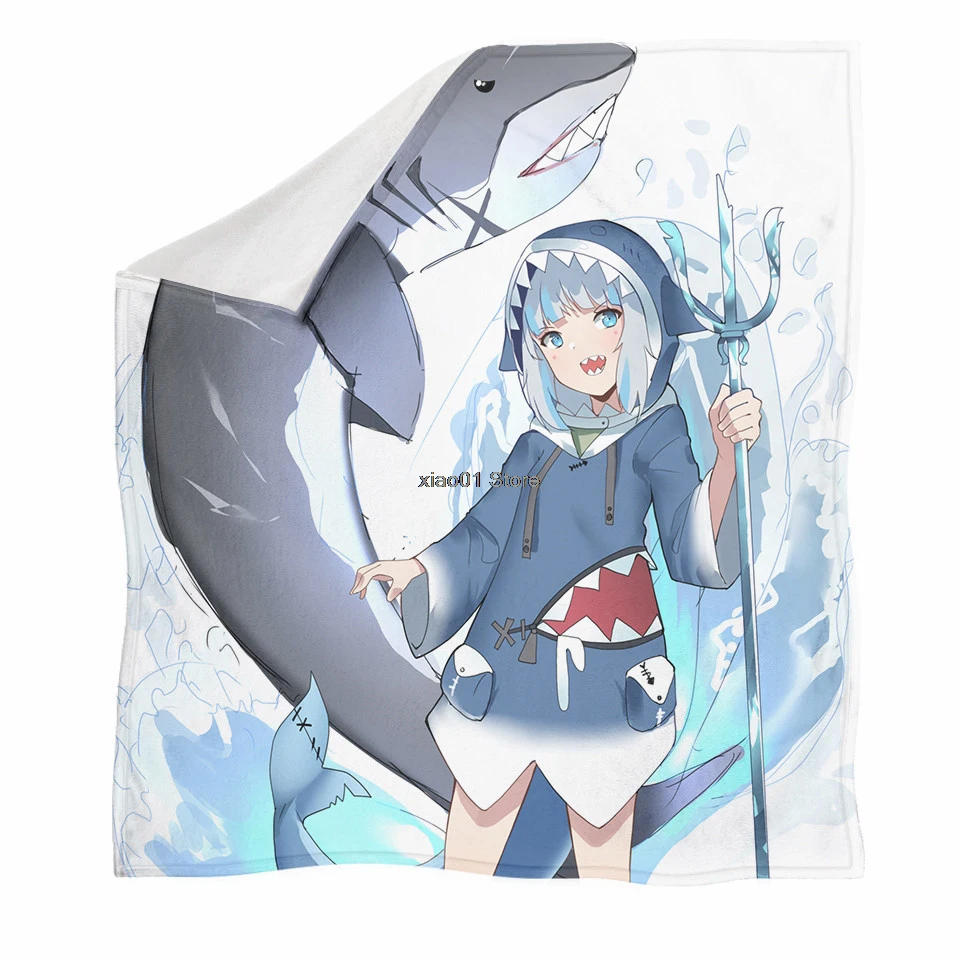 Spring/Autumn Adults Sofa Throw Blanket Printing Anime Hololive EN Gawr Gura Fleece Couch Bed Blanket Kid's Room Deco
Spring/Autumn Adults Sofa Throw Blanket Printing Anime Hololive EN Gawr Gura Fleece Couch Bed Blanket Kid's Room Deco