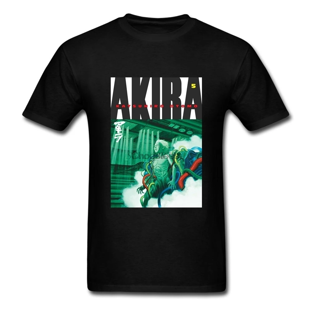 Мужская хлопковая футболка с коротким рукавом Akira в стиле хип-хоп | одежда