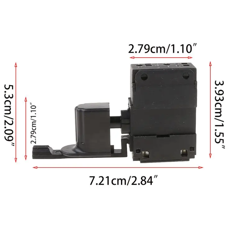 Hand Drill Speed Regulating Forward and Reverse Switch Trigger Button Switch Kit 35ED
Hand Drill Speed Regulating Forward and Reverse Switch Trigger Button Switch Kit 35ED