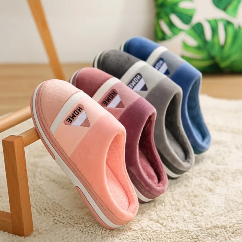 Men's Shoes Home Slippers Large Size 46-47 Adult Slipper Plush Winter Women Indoor Anti Slip Slippers Couple Comfort House Shoes
Men's Shoes Home Slippers Large Size 46-47 Adult Slipper Plush Winter Women Indoor Anti Slip Slippers Couple Comfort House Shoes