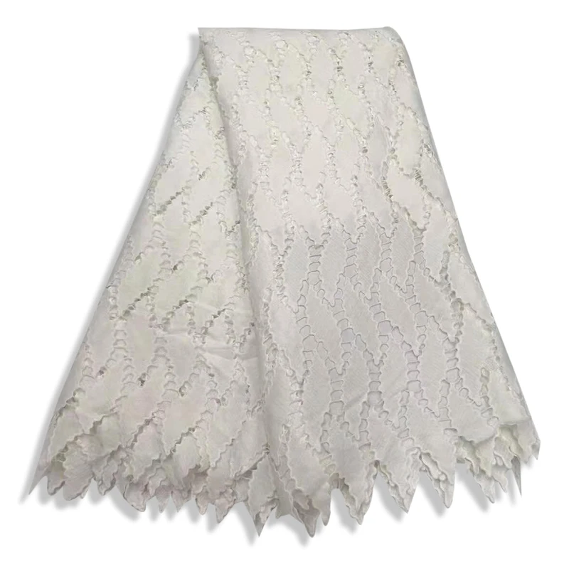 New Arrival high quality african cord lace fabric white lace water soluble guipure lace fabric embroidery for wedding dress
New Arrival high quality african cord lace fabric white lace water soluble guipure lace fabric embroidery for wedding dress