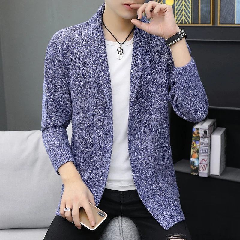 2019 New Men's Autumn Cardigan Sweaters Male Casual Knitted Sweater Coat Solid Color Long Sleeve Slim Fit Cardigans Outerwear
2019 New Men's Autumn Cardigan Sweaters Male Casual Knitted Sweater Coat Solid Color Long Sleeve Slim Fit Cardigans Outerwear