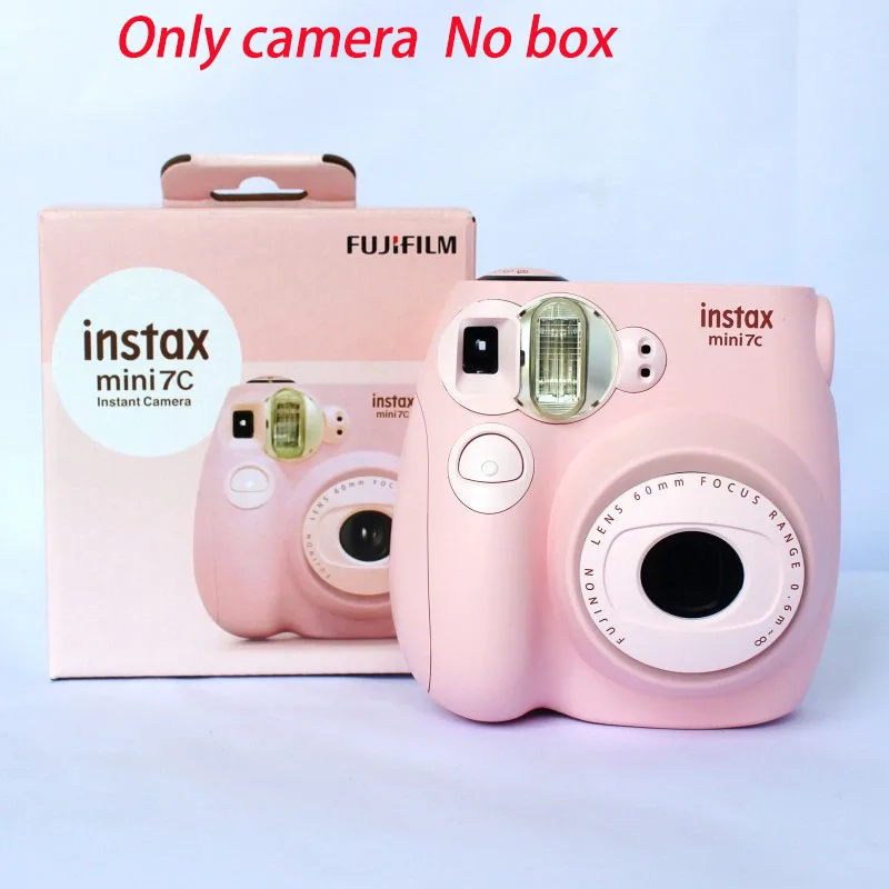 Мини Камера Fujifilm/Fuji instax mini 7C/7SOne time мгновенная съемка Polaroid Mini7C подарок для