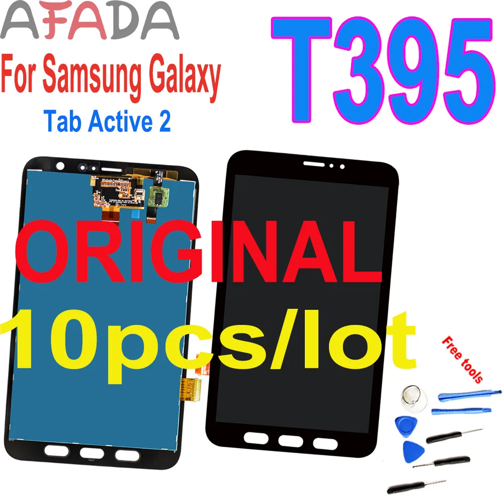 10 шт., Новый Оригинальный сенсорный ЖК-дисплей 8 дюймов для Samsung Galaxy Tab Active 2 T395
10 шт., Новый Оригинальный сенсорный ЖК-дисплей 8 дюймов для Samsung Galaxy Tab Active 2 T395