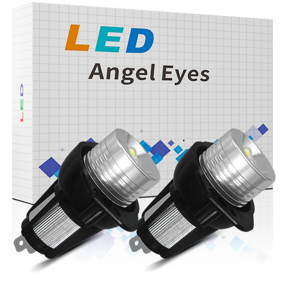 2pcs 12V Car LED Angel Eyes Xenon Headlight Marker Bulb Lantern Headlamp For BMW E39 E53 E60 E61 E63 E64 E65 E66 X5 Fog Lamp
2pcs 12V Car LED Angel Eyes Xenon Headlight Marker Bulb Lantern Headlamp For BMW E39 E53 E60 E61 E63 E64 E65 E66 X5 Fog Lamp
