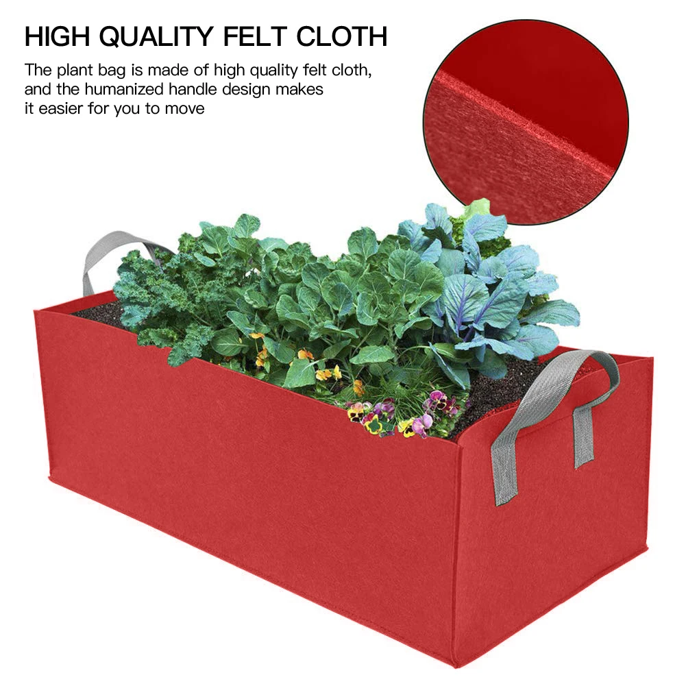 2Pcs Grow Planting Bag Planting Bags Breathable Rectangle PE Nursing Pots Vegetable Growing Container for Indoor/Outdoor
2Pcs Grow Planting Bag Planting Bags Breathable Rectangle PE Nursing Pots Vegetable Growing Container for Indoor/Outdoor