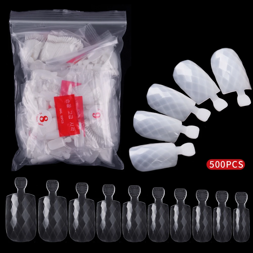 500Pcs/Bag Nail Art Rhombus Full Nail Clips Rhombus Full Nail Clips Natural Color Fake Nail Practice Nail Clips Tool Manicure
500Pcs/Bag Nail Art Rhombus Full Nail Clips Rhombus Full Nail Clips Natural Color Fake Nail Practice Nail Clips Tool Manicure