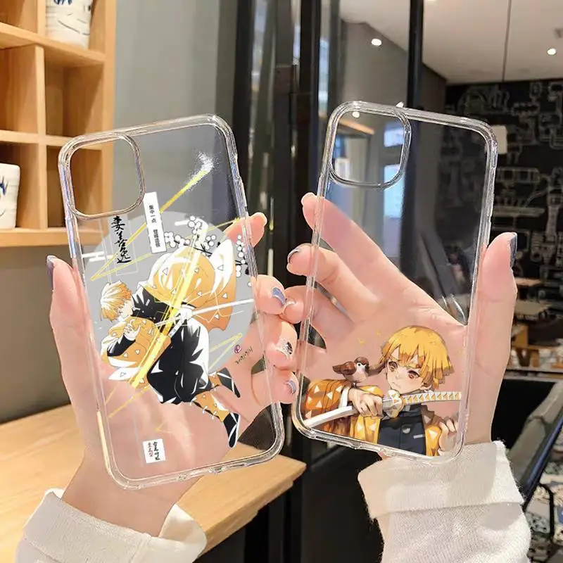 Demon Slayer Agatsuma Zenitsu Phone Case For iphone 13 12 11 8 7 plus mini x xs xr pro max Transparent soft
Demon Slayer Agatsuma Zenitsu Phone Case For iphone 13 12 11 8 7 plus mini x xs xr pro max Transparent soft
