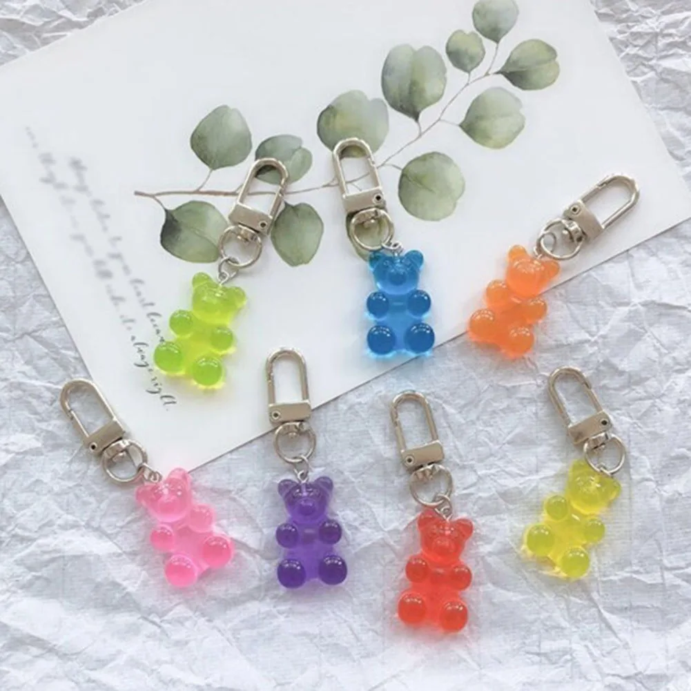 Cute 3cm Bear Charms Resin Cabochons Glitter Gummy Candy Keychain Pendant Making Accessories 
Cute 3cm Bear Charms Resin Cabochons Glitter Gummy Candy Keychain Pendant Making Accessories