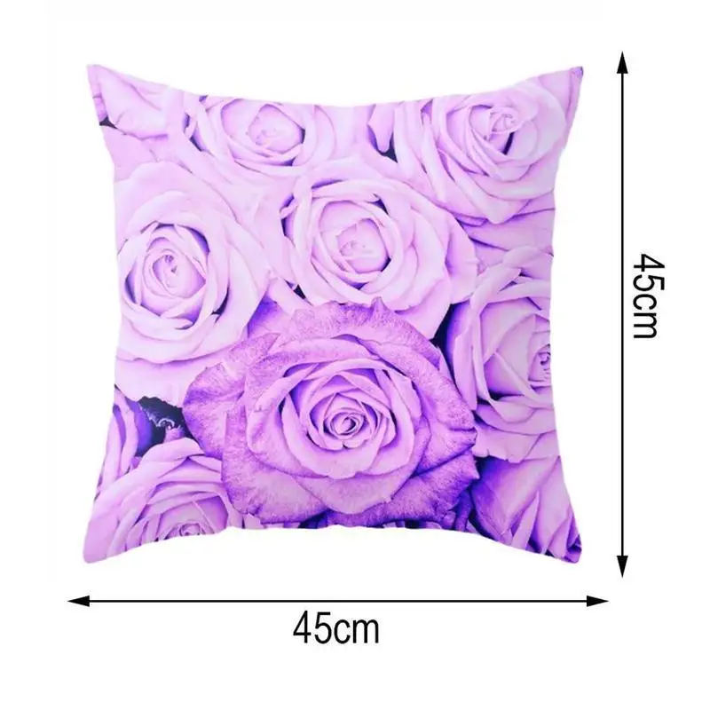 Rose Cushion Covers Pillow Printing Square Pillowcase Bedroom Cushion Soft Cover 45x45cm Decoration Home Accessories Seat S R0J1
Rose Cushion Covers Pillow Printing Square Pillowcase Bedroom Cushion Soft Cover 45x45cm Decoration Home Accessories Seat S R0J1