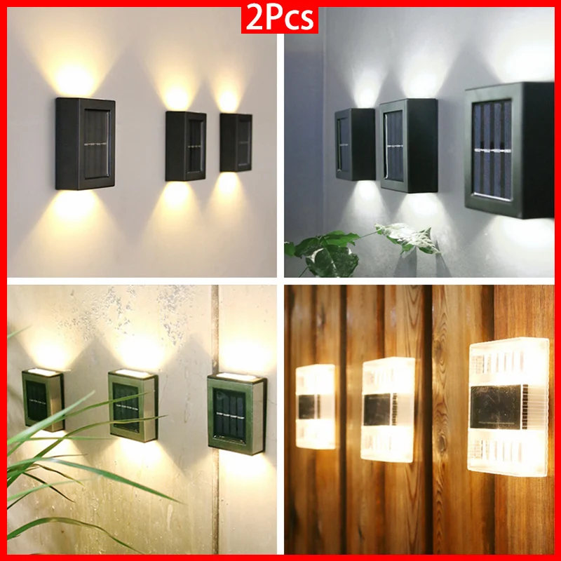 LED Solar Wall Lamp Outdoor Waterproof Up and Down Luminous Lighting Garden Decoration Solar Lights Stairs Fence Sunlight Light
LED Solar Wall Lamp Outdoor Waterproof Up and Down Luminous Lighting Garden Decoration Solar Lights Stairs Fence Sunlight Light