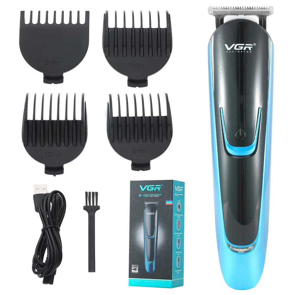 VGR Rechargeable Barber Hair Trimmer for Men Low Noise Shaving Hair Razor Cordless Hair Clipper Hair Cutting Machine Cutter
VGR Rechargeable Barber Hair Trimmer for Men Low Noise Shaving Hair Razor Cordless Hair Clipper Hair Cutting Machine Cutter