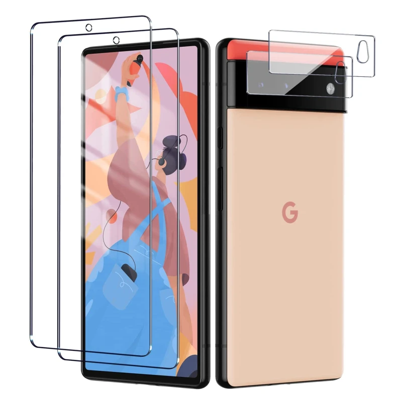 Закаленное стекло для Google Pixel 6/6Pro, полное покрытие, защита экрана и пленка для объектива камеры для Pixel 6 3D, изогнутое защитное стекло
Закаленное стекло для Google Pixel 6/6Pro, полное покрытие, защита экрана и пленка для объектива камеры для Pixel 6 3D, изогнутое защитное стекло