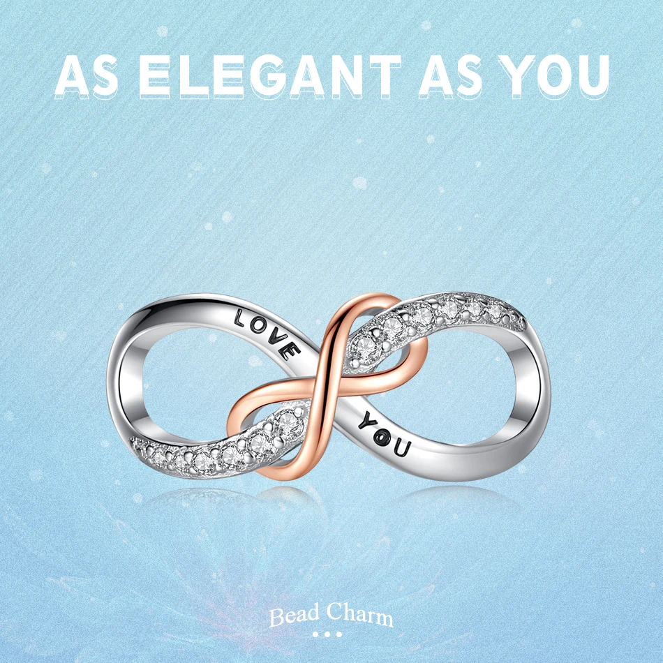 2020 New 925 Sterling Silver Infinity Love Bead Fit Original Charm Bracelet for Women Silver 925 DIY Beads Fine Jewelry
2020 New 925 Sterling Silver Infinity Love Bead Fit Original Charm Bracelet for Women Silver 925 DIY Beads Fine Jewelry