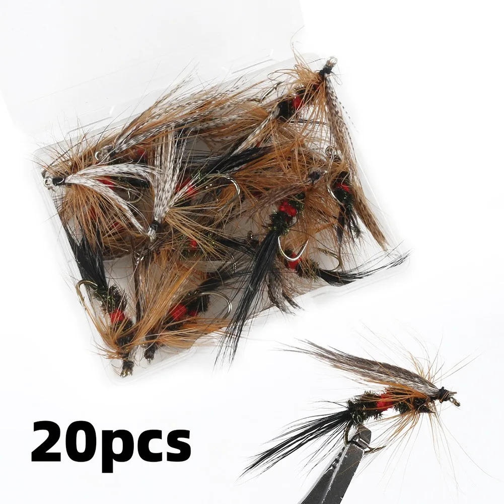 20pcs/Box Bionic Flying Hook Hair Needle Lure Bait Bionic Feather Hook Artificial Lures Fishing Tackle For Fishing Outdoor
20pcs/Box Bionic Flying Hook Hair Needle Lure Bait Bionic Feather Hook Artificial Lures Fishing Tackle For Fishing Outdoor