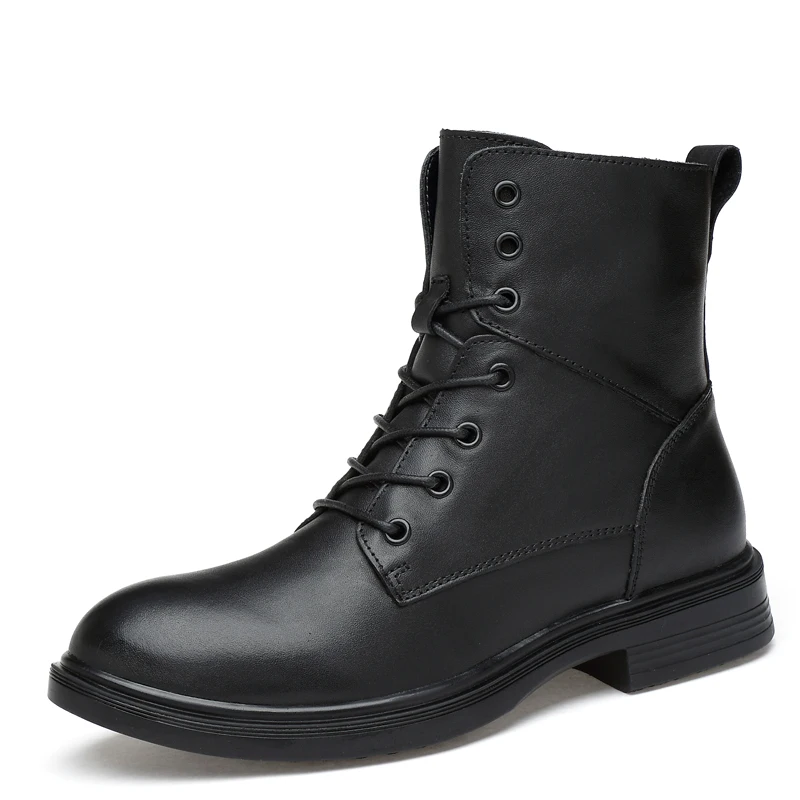 Classic Army Boots For Men Genuine Leather Big Size Shoes Mens Inside Fur Work Men Boots Rubber Sole Cowboy Boots Mens
Classic Army Boots For Men Genuine Leather Big Size Shoes Mens Inside Fur Work Men Boots Rubber Sole Cowboy Boots Mens